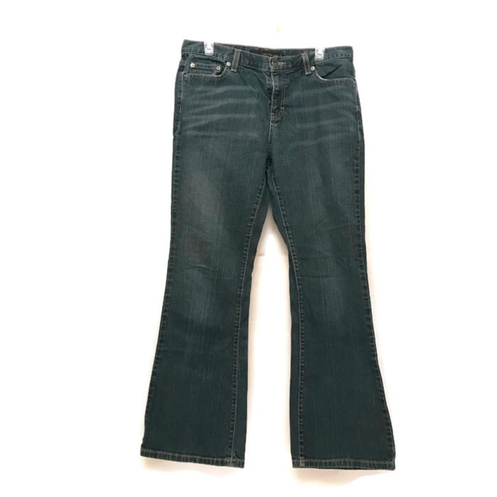 Calvin Klein Medium Wash Flare Leg Jeans Denim